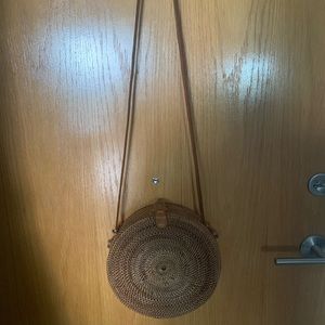 Rattan Crossbody